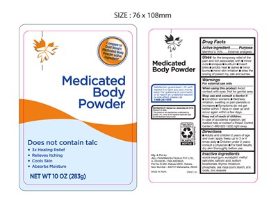 Label (Medicated Body Powder 10oz 01)